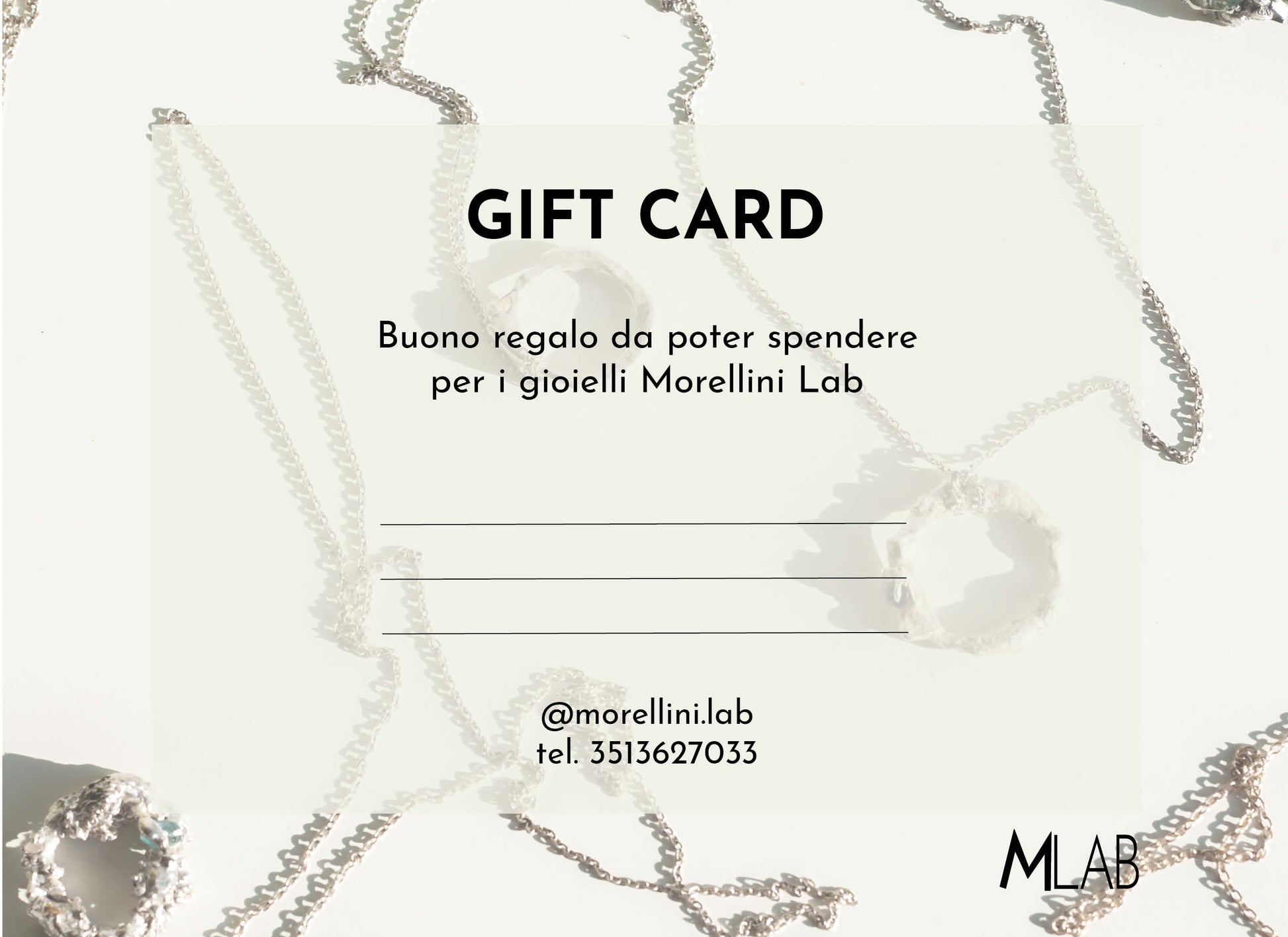 Gift Card  Buono Regalo Le Magliettine