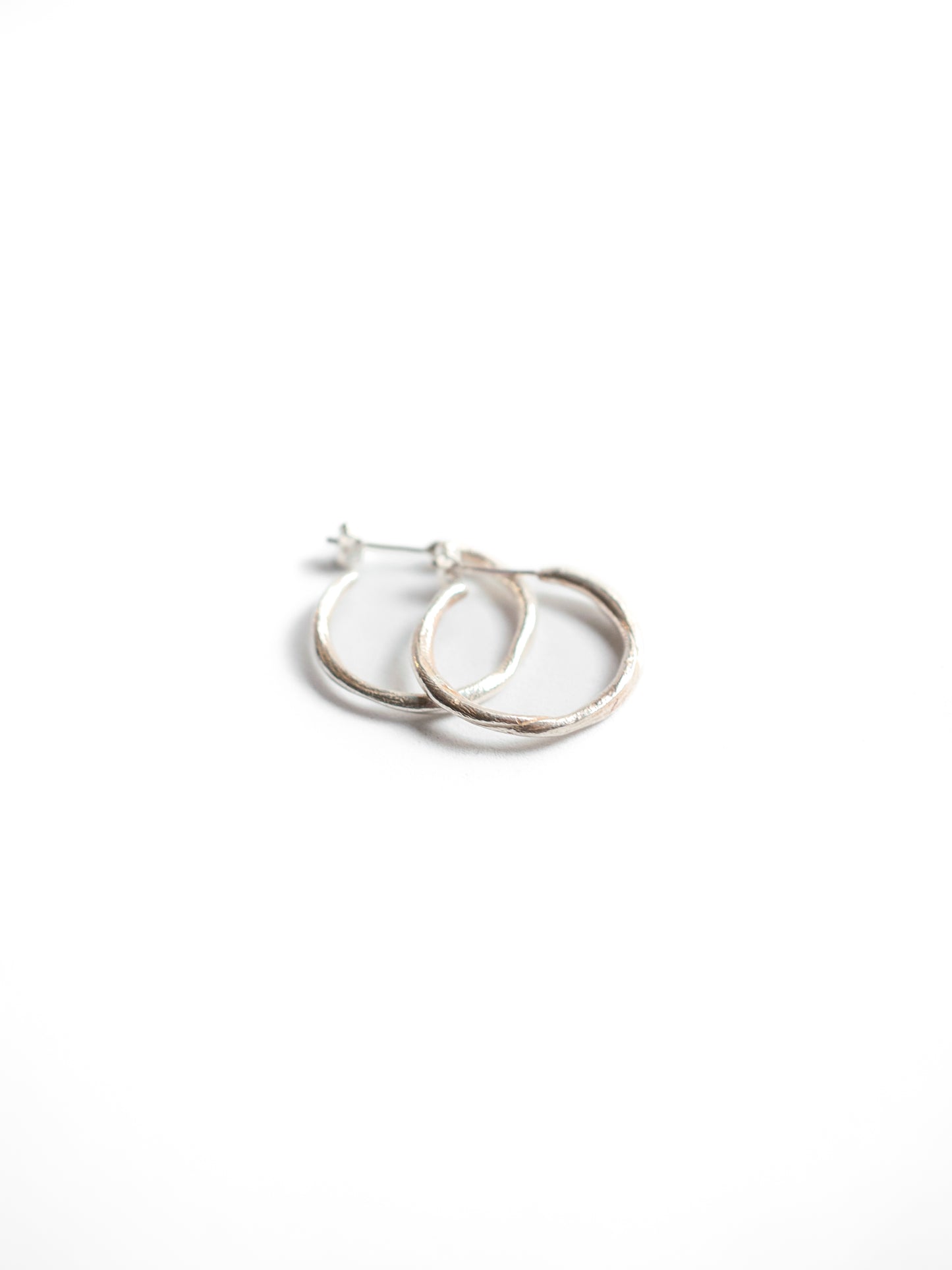 Large hoop earrings